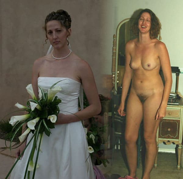 Фотографии невест до и после свадьбы голышом 12 фото
